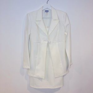 Ivory Jacket and Dress Set Size 7/8